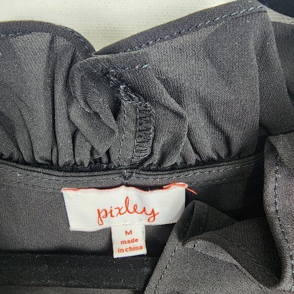 Pixley Beringer Ruffle Neck Top M - Picture 4 of 5